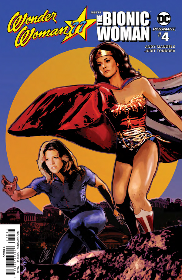 WONDER WOMAN 77 MEETS THE BIONIC WOMAN 1 JIM BALENT IN YOUR DREAMS VARIANT NYCC
